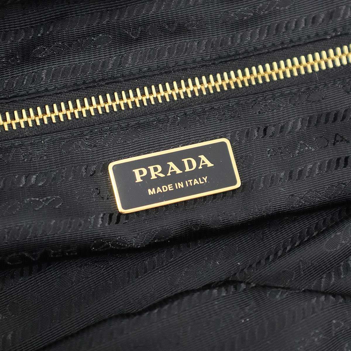 Prada Re-Nylon Large Top Handle Bag Black — view 6