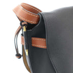 Loewe Gate Small Shoulder Bag Black Brown — view 8