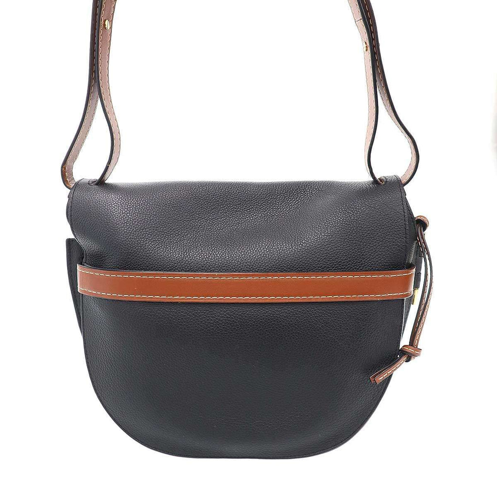Loewe Gate Small Shoulder Bag Black Brown — view 3
