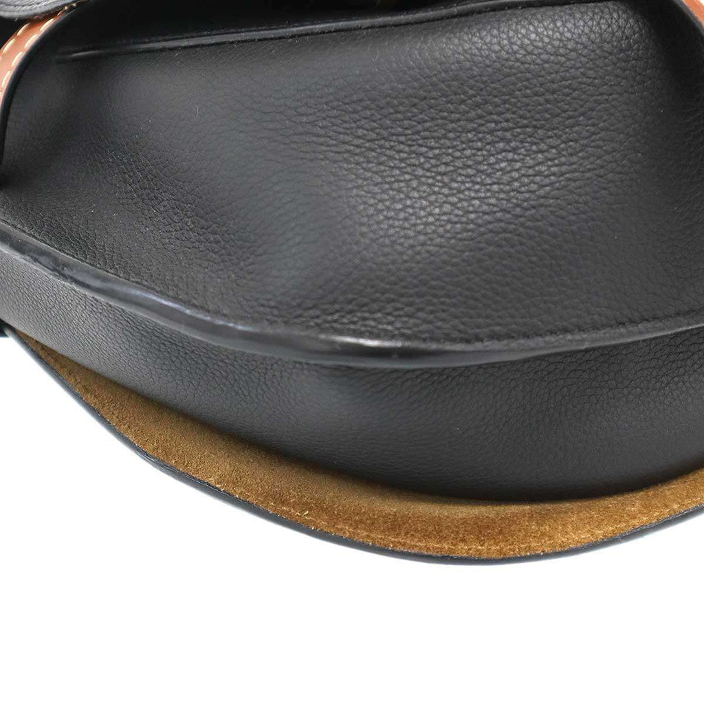 Loewe Gate Small Shoulder Bag Black Brown — view 9