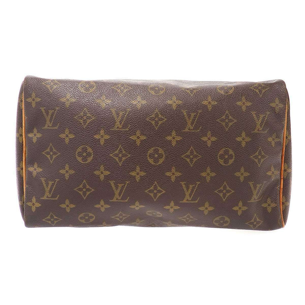 Louis Vuitton Speedy 30 Monogram Handbag Brown — view 4