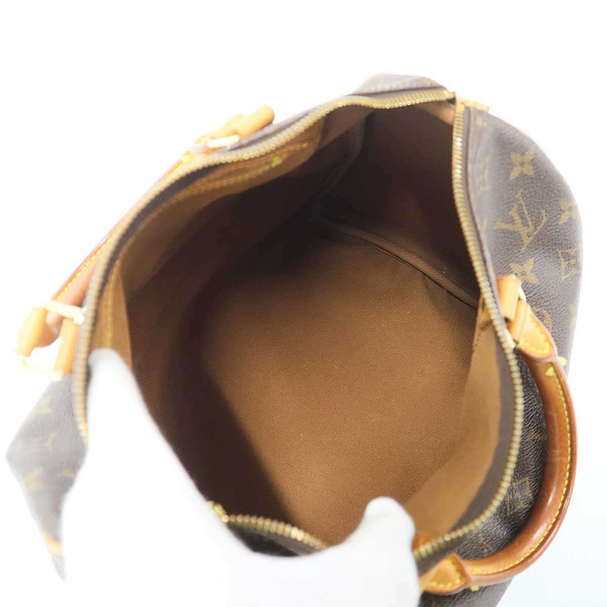 Louis Vuitton Speedy 30 Monogram Handbag Brown — view 6