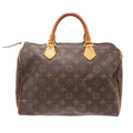 Louis Vuitton Speedy 30 Monogram Handbag Brown