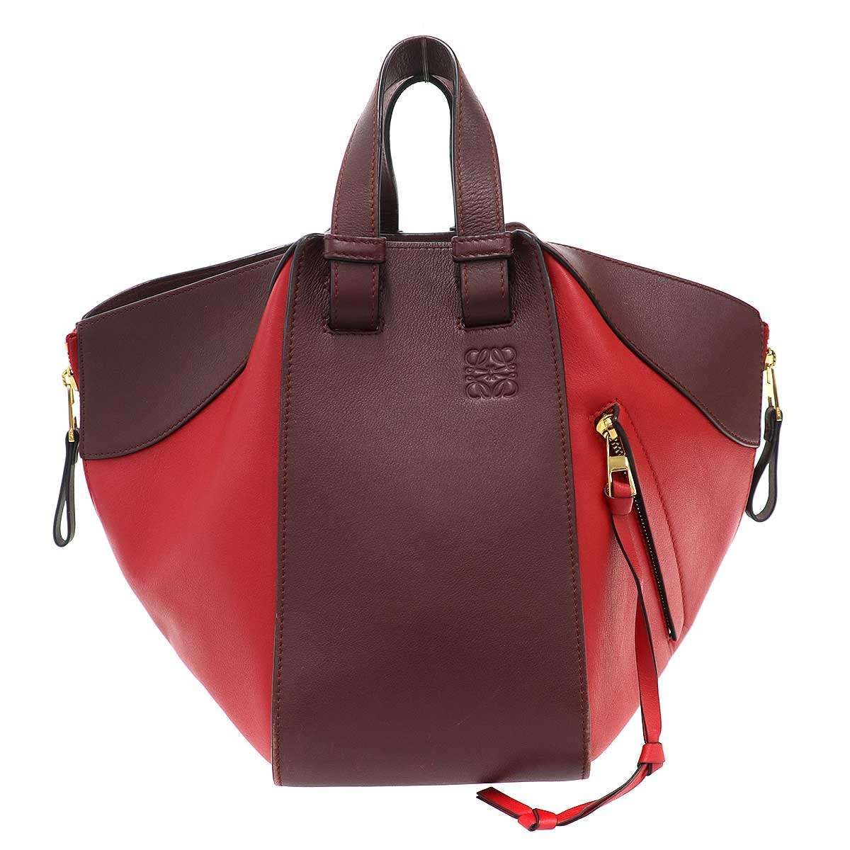 Loewe Hammock Small Bicolor Shoulder Tote