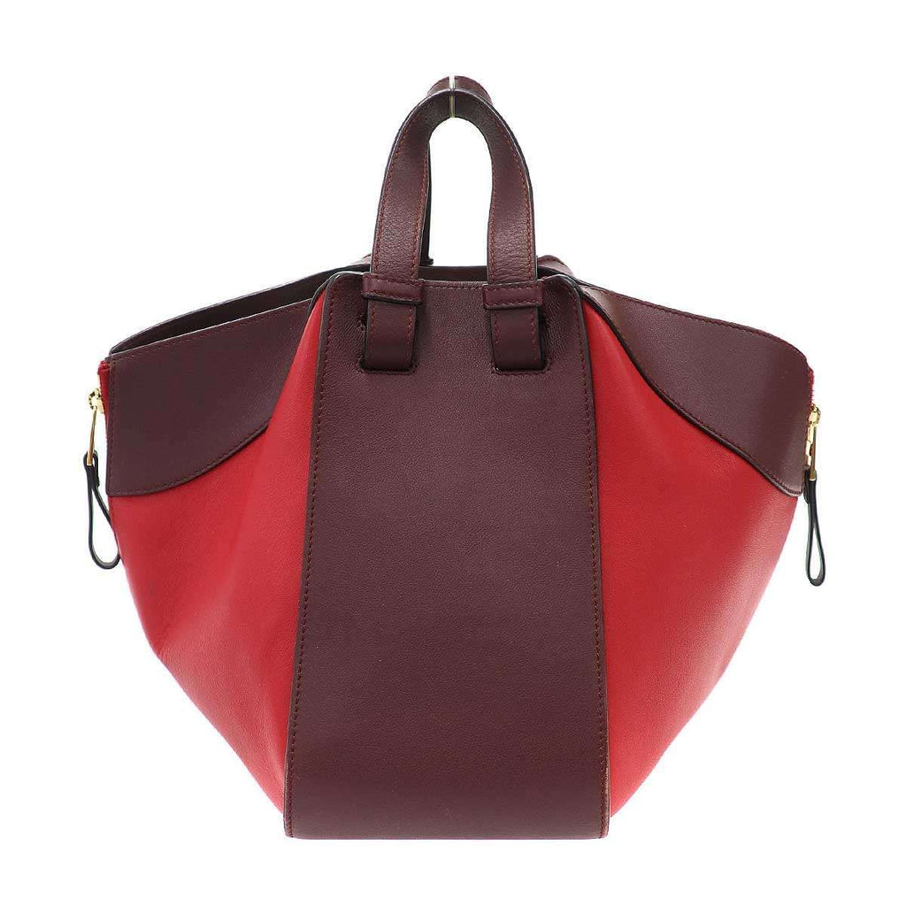 Loewe Hammock Small Bicolor Shoulder Tote — view 2