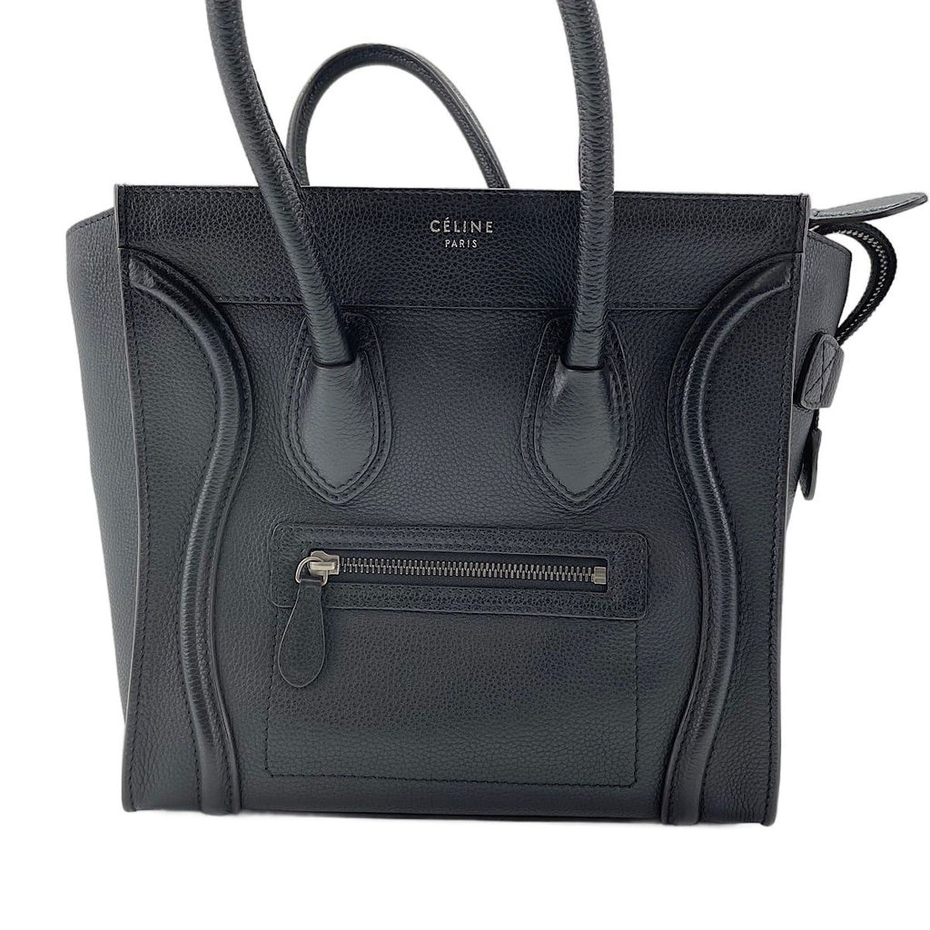 Celine Handbag Luggage Travel Bags Black — view 2