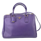 Prada Handbag 2-Way Purple