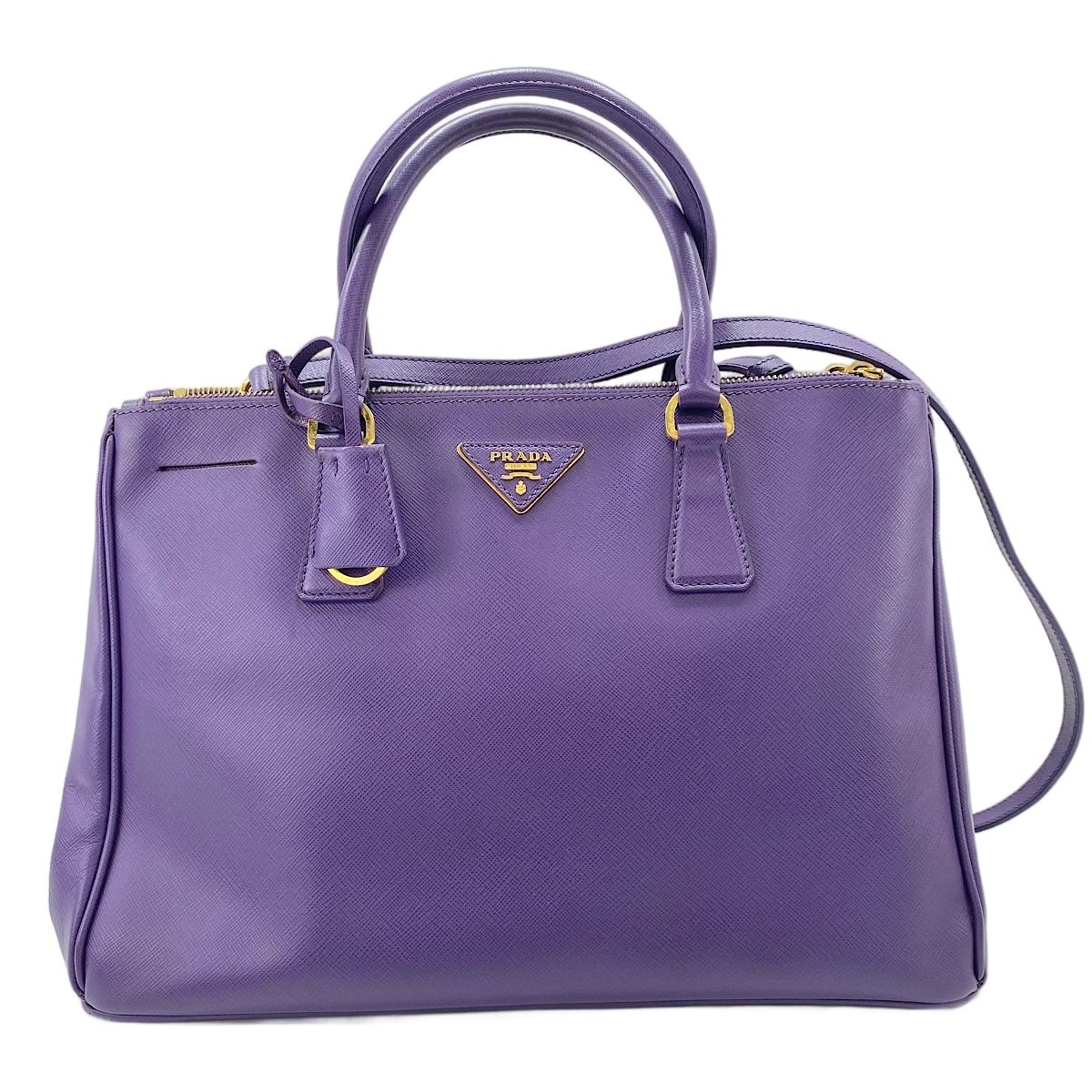Prada Handbag 2-Way Purple