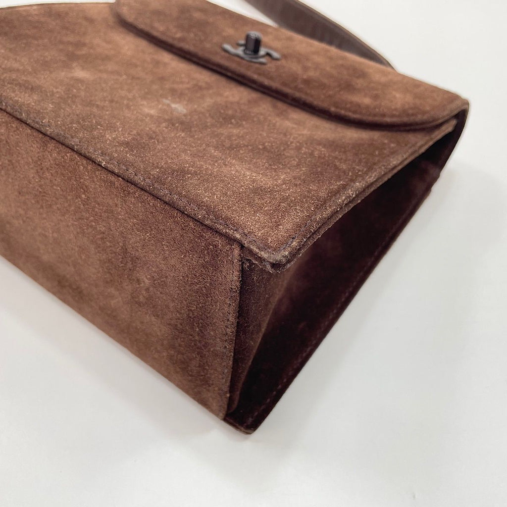 Chanel Shoulder Bag Brown — view 8
