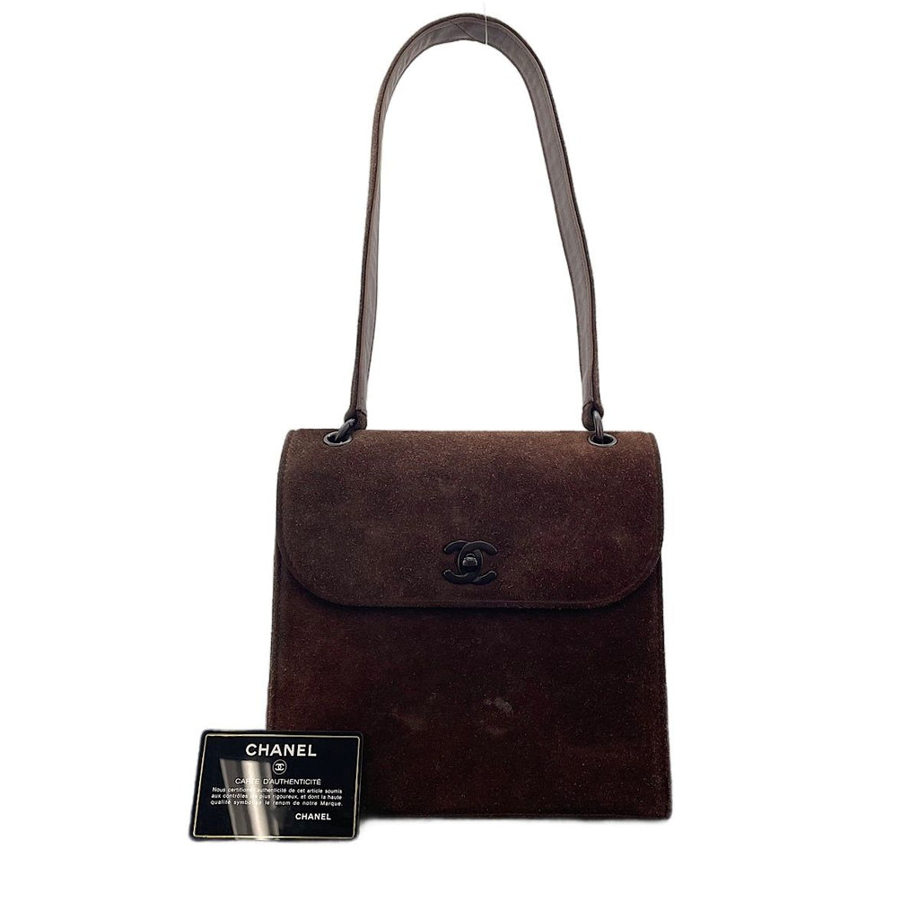 Chanel Shoulder Bag Brown