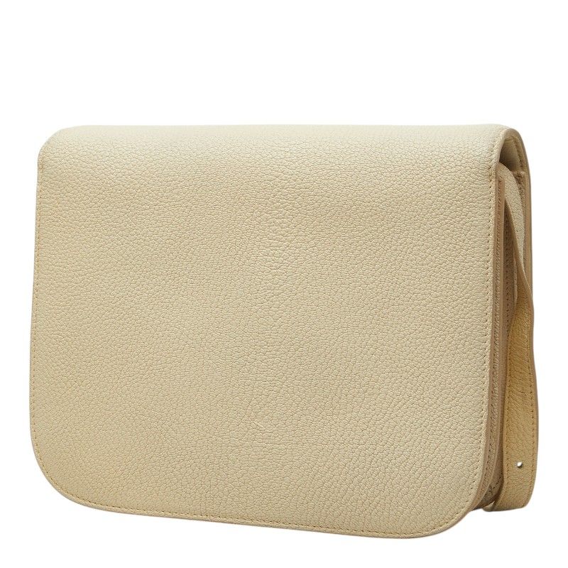 Celine Classic Box Shoulder Bag Ivory Leather — view 2