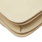 Celine Classic Box Shoulder Bag Ivory Leather — view 7