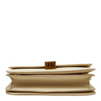 Celine Classic Box Shoulder Bag Ivory Leather — view 3
