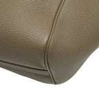 Celine Small Fold Cover 2-Way Shoulder Bag Beige Leather — view 4