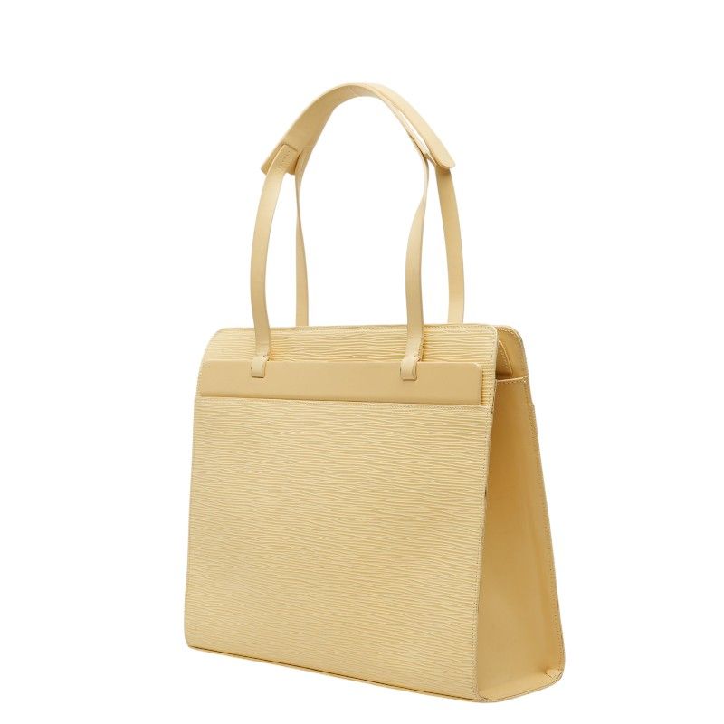 Louis Vuitton Epi Croisette PM Tote Vanilla Yellow Leather — view 2