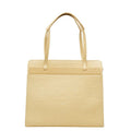 Louis Vuitton Epi Croisette PM Tote Vanilla Yellow Leather
