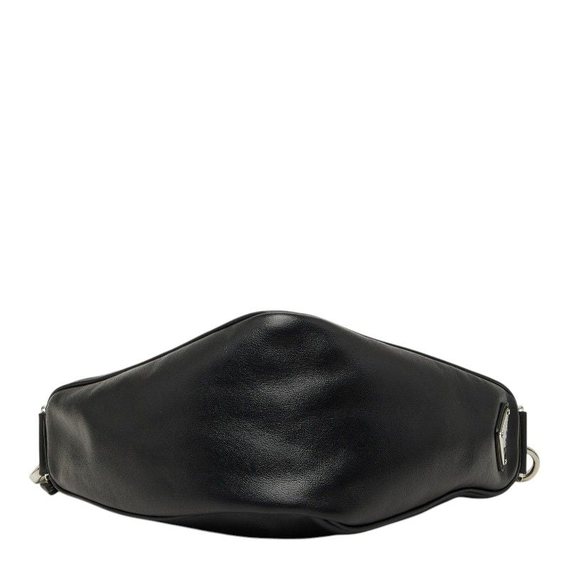 Prada Crossbody Shoulder Bag Black Leather — view 3