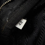 Prada Crossbody Shoulder Bag Black Leather — view 6