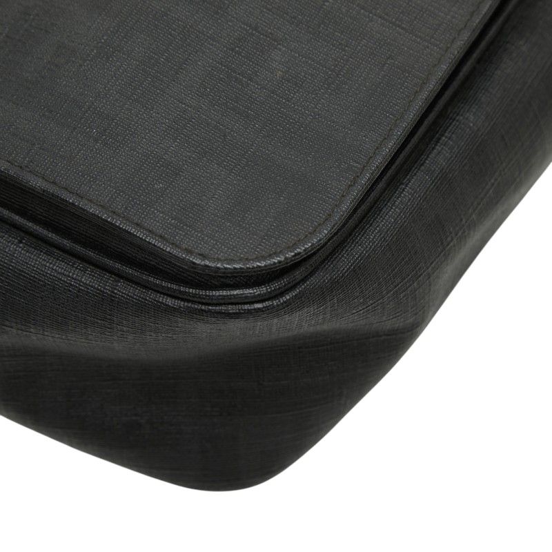 Fendi Zucca Crossbody Shoulder Bag Gray Black — view 5