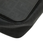 Fendi Zucca Crossbody Shoulder Bag Gray Black — view 5