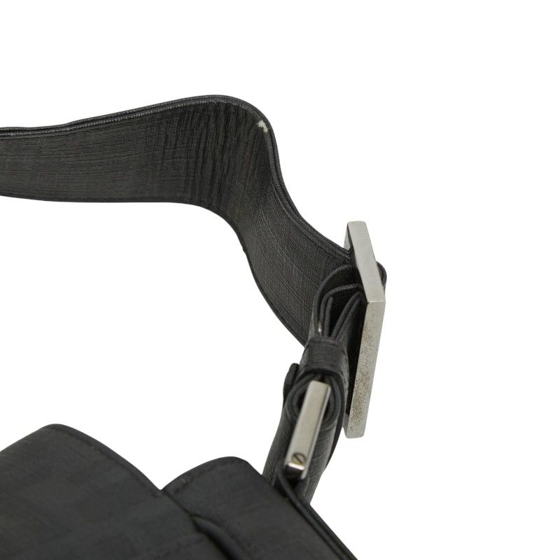 Fendi Zucca Crossbody Shoulder Bag Gray Black — view 8