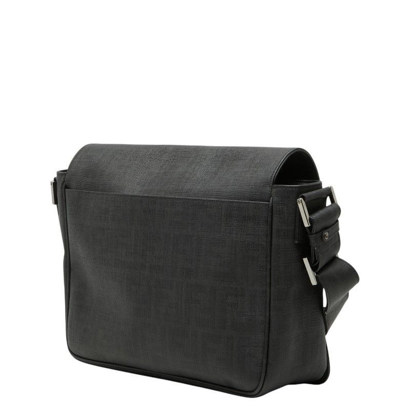 Fendi Zucca Crossbody Shoulder Bag Gray Black — view 2