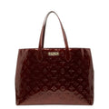 Louis Vuitton Monogram Vernis Wilshire MM Tote Rouge Fauvist Patent Leather
