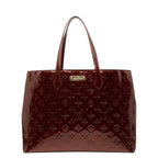 Louis Vuitton Monogram Vernis Wilshire MM Tote Rouge Fauvist Patent Leather