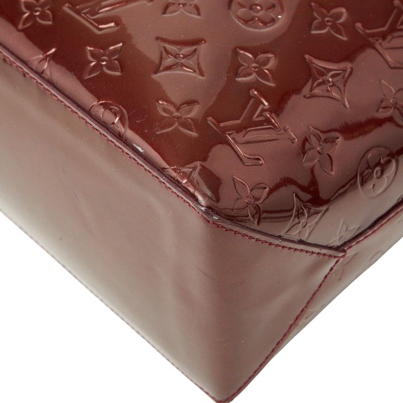 Louis Vuitton Monogram Vernis Wilshire MM Tote Rouge Fauvist Patent Leather — view 4