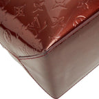 Louis Vuitton Monogram Vernis Wilshire MM Tote Rouge Fauvist Patent Leather — view 7