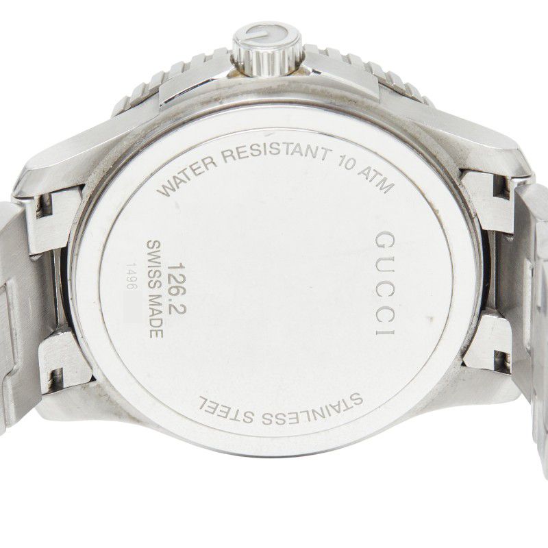 Gucci Timeless Sports Watch Navy Silver Stainless Steel — view 6