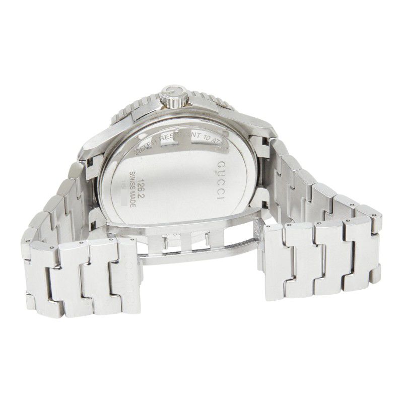 Gucci Timeless Sports Watch Navy Silver Stainless Steel — view 5