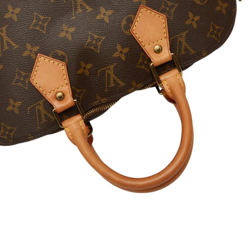Louis Vuitton Monogram Alma Handbag Brown — view 8