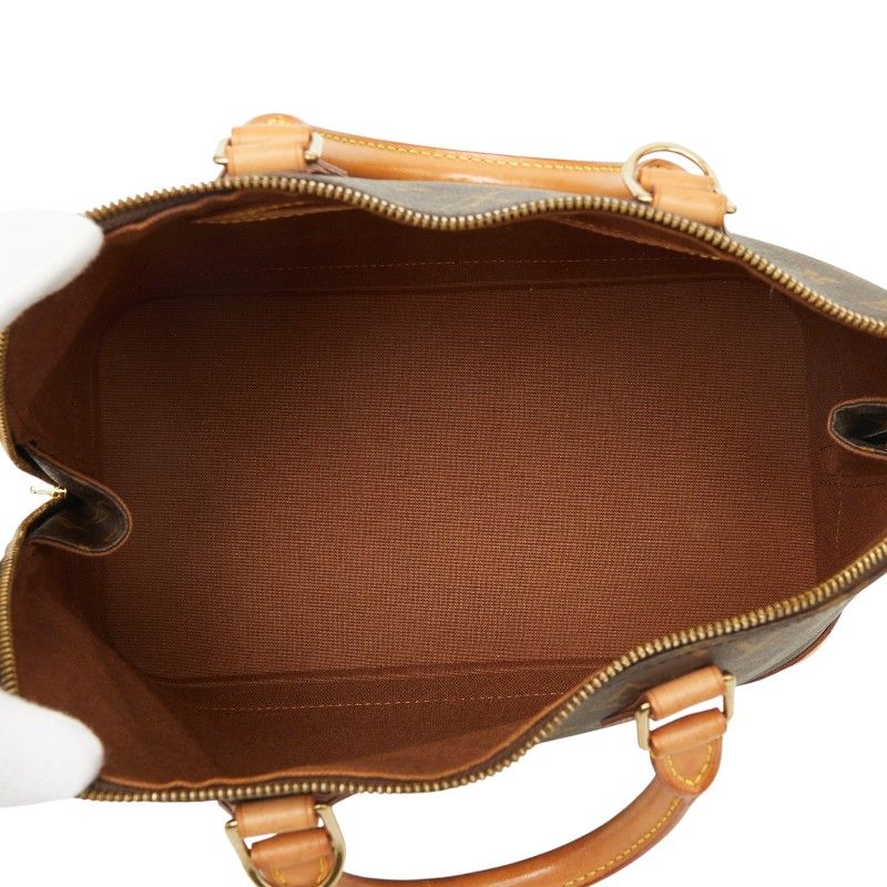 Louis Vuitton Monogram Alma Handbag Brown — view 9