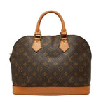 Louis Vuitton Monogram Alma Handbag Brown
