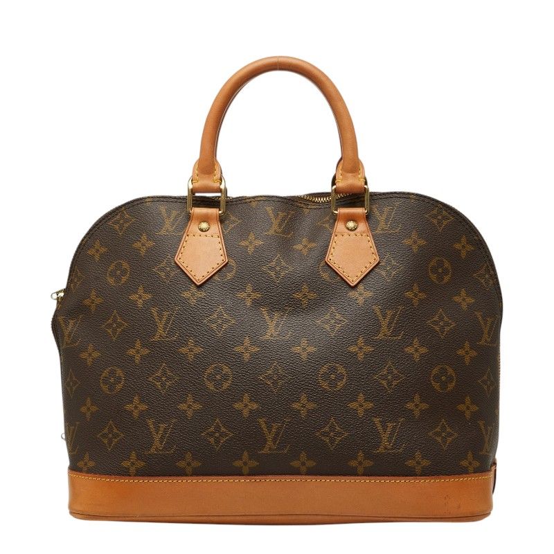 Louis Vuitton Monogram Alma Handbag Brown