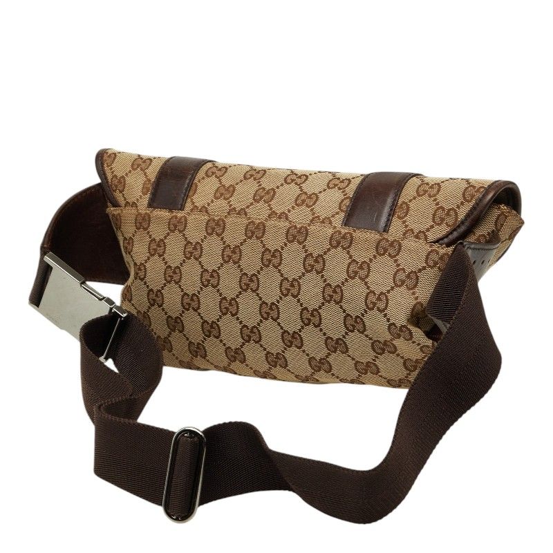 Gucci GG Canvas Belt Bag Beige Brown — view 2