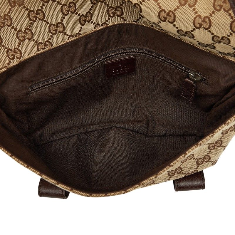 Gucci GG Canvas Belt Bag Beige Brown — view 7