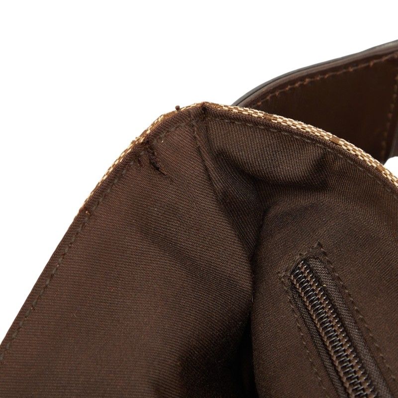 Gucci GG Canvas Belt Bag Beige Brown — view 6