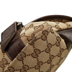 Gucci GG Canvas Belt Bag Beige Brown — view 4