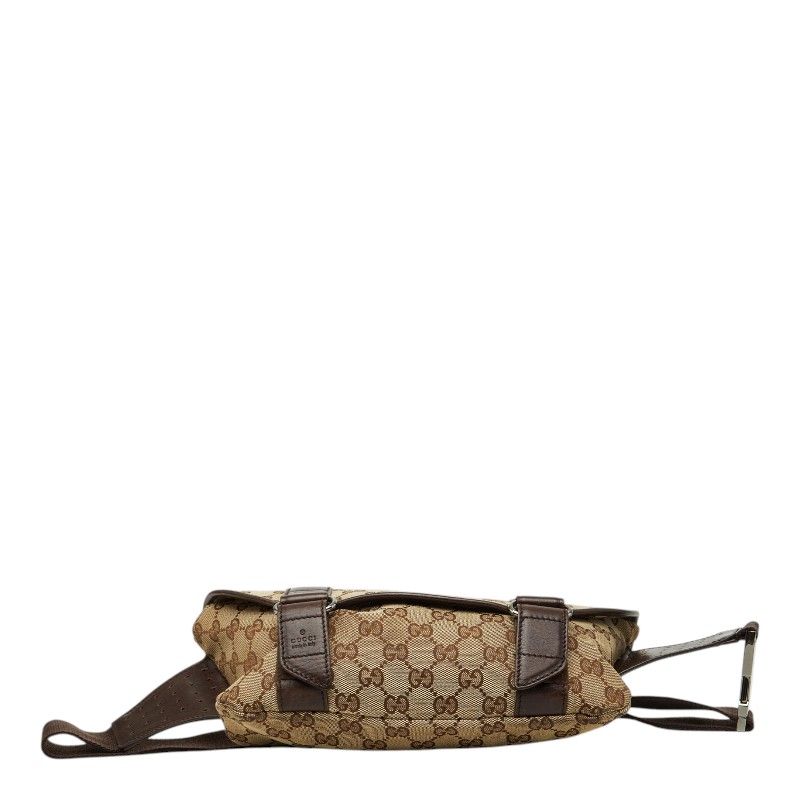 Gucci GG Canvas Belt Bag Beige Brown — view 3