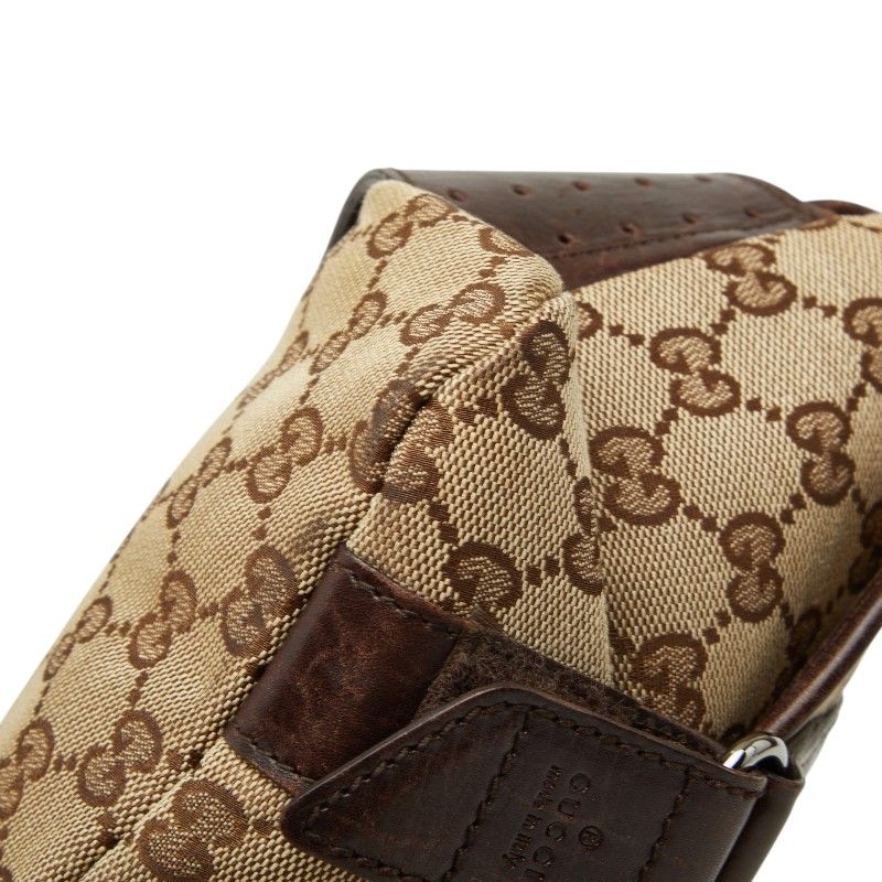 Gucci GG Canvas Belt Bag Beige Brown — view 5