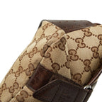 Gucci GG Canvas Belt Bag Beige Brown — view 5