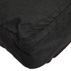 Prada Crossbody Shoulder Bag Black Nylon Leather — view 7