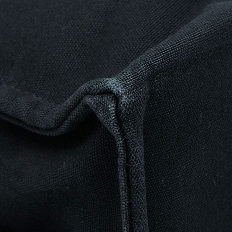 Hermes Fourre Tout MM Tote Black Gray Canvas — view 5