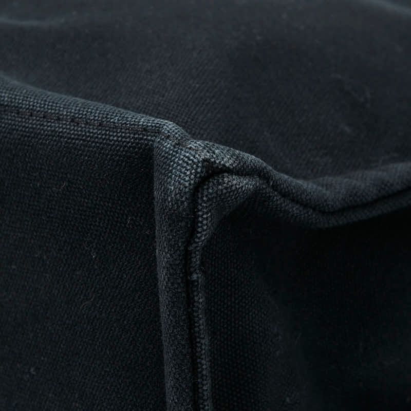 Hermes Fourre Tout MM Tote Black Gray Canvas — view 6