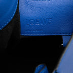 Loewe Anagram Hammock Small 2-Way Shoulder Bag Blue Leather — view 5