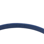 Louis Vuitton Clip It Bracelet Blue Silver Leather Metal — view 6