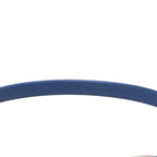 Louis Vuitton Clip It Bracelet Blue Silver Leather Metal — view 5