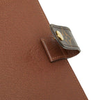 Louis Vuitton Monogram Agenda MM Notebook Cover Brown Leather — view 8